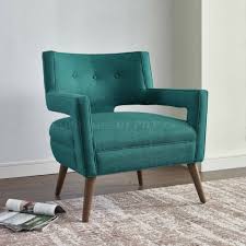 Buy top selling products like genova microfiber chair in black and safavieh terra upholstered accent chair in black (set of 2). Sheer Accent Chair Set Of 2 Eei 2142 Tea In Teal By Modway