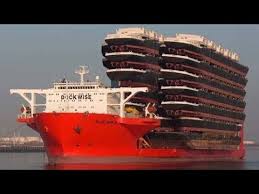 Mega Ship Blue Marlin Ship Shipping Ships Youtube