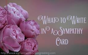 You'll find over 130 sympathy messages for friends, family, coworkers and more on this page. What To Write In A Sympathy Card Someone Sent You A Greeting