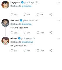 Linnea On Twitter Haikyuu Photo Editing Techniques Haikyuu Characters