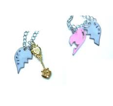 Fairy Tail Hime Lucy Virgo Best Friends Lovers Necklaces Fairy Tail Fairy Tail Love Best Friend And Lover