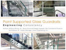 Candle manufacturers use glass jars to create aesthetically pleasing candles that won't drip wax on to surfaces. Point Supported Glass Guardrails Engineering Consistency Trex Commercial Products Inc