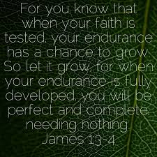 James 1 3 4 Faith Knowing You James 1