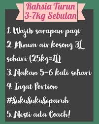Portal informasi yang membahas secara lengkap tips dan cara menurunkan berat badan agar ideal dan proporsional. Kurus Sihat Dari Rumah On Instagram Tips Nak Mula Turunkan Berat Badan Ramai Sebenarnya Yang Teringin Nak Kurus Tapi Tak Diet Healthy Tips
