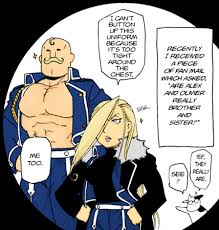 Alex And Olivier Armstrong I Can T Stop Laughing Ohplease Ohpleaseohplease Fullmetal Alchemist Brotherhood Fullmetal Alchemist Alchemist