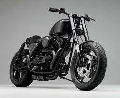 Exile Sportster Streetfighter By Russell Mitchell Exile Cycles Photo By Michael Bobber Bikes Harley Bobber Exile Cycles