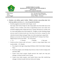 03 silabus bahasa indonesia smp 20012017 ok. Smp Kelas 7 Teks Surat Pribadi Dan Surat Dinas Soal Hots