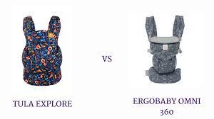 Tula Explore Vs Ergobaby Omni 360 Carrying Connects