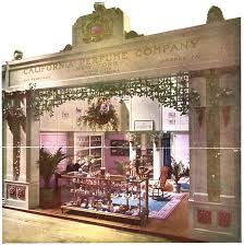 The California Perfume Company Exhibit At The Pan Pacific Expo 1915 California Panama Pacific