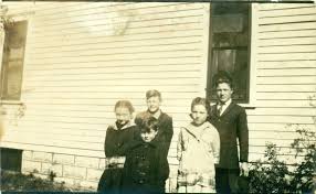 Edith Roy Bill Edna Jim Passon Mischevious Kids Boys Girls Family RPPC  Postcard Antique Photo Photograph