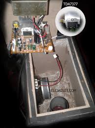 This is 2.1 audio amplifier board. 2 1 Power Amplifier Using Tda7377 Electronic Circuit
