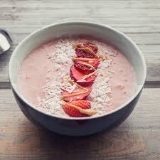 Strawberry Peanut Butter Power Smoothie Bowl Slenderberry Video Recipe Video Breakfast Smoothie Bowl Acai Bowls Recipe Healthy Bowls Recipes