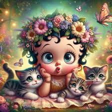 Boop-oop-a-doo! Feeling cute in blue today.