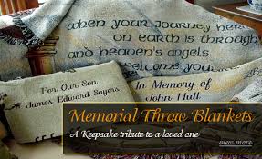 Friends from our congregation took over the management and preparation of a meal following the funeral for family and close friends. Sympathy Throw Blankets