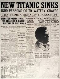 Newspaper Articles Reporting The Sinking Historical Newspaper Newspaper Front Pages Historical News