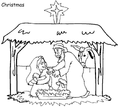 The birth of jesus christ in the manger makes the beautiful nativity scene. Christmas Bible Coloring Pages Free Coloring Home