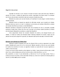 In cel mai bun caz acel spatiu este o(1). Pdf Algoritmi De Sortare Marian Marian Academia Edu