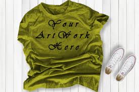 Don't forget to share with your friends! Olive T Shirt Mockup White Background Graphic By Mockupsbygaby Creative Fabrica