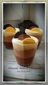 Mousse Aux 3 Chocolats 3 Chocolat Mousse 3 Chocolats Recette Mousse Au Chocolat