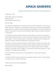 To keep this in mind with the intention of providing the best and suitable cover letter for the job seekers, here we are. The Best Cover Letter Examples For 2021 Myperfectresume