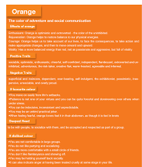 Orange Color Psychology Orange Meaning Personality Color Psychology Personality Color Psychology Color Meanings