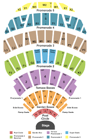 Hollywood Bowl Seating Chart Hollywood