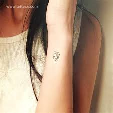 See more ideas about butterfly tattoo, tattoos, heart outline. Small Anatomical Heart Outline Temporary Tattoo Get It