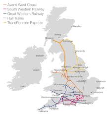 Click on the britrail map to enlarge it: First Rail Firstgroup Plc