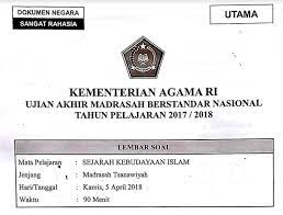 Видео soal uambn ski ma keagamaan 2016/2017 dan al qur'an hadits mts 2019 video bahas contoh soal un sma bahasa indonesia 2019 pembaasan latihan soal matematika smk un 2018 no. Contoh Soal Uambn Sejarah Kebudayaan Islam Madrasah Tsanawiyah Mts Kurikulum 2013 Tahun 2019 Contoh Soal Un Sd Smp Sma