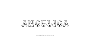 Maybe you would like to learn more about one of these? Angelica Name Tattoo Designs