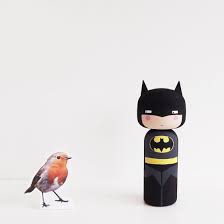 Batman Kokeshi
