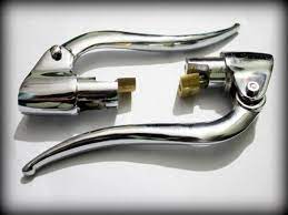 Custom Chopper Bobber Cafe Racer Handlebar Control Levers Brake Clutch Inverted Cafe Racer Handlebars Cafe Racer Custom Chopper