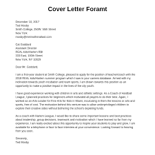 Knowing how to write a personal letter is a skill all must develop. Cover Letter Resume Cover Letter Format Samples Examples