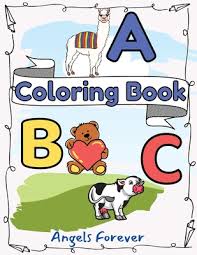 Free printable alphabet coloring pages in lovely original illustrations. Abc Coloring Book Amazing Alphabet Book For Kids Coloring Books For Toddlers Page Large 8 5 X 11 Paperback The Book Table