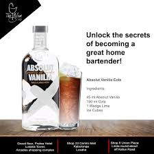 Today, you can find entire outlet malls made up of y. The Wine Shop Create The Perfect Absolut Vanilia Cola With This Step By Step Guide Absolut Vanilia Cola Ingredients 45 Ml Absolut Vanilia Available At The Wine Shop 150 Ml Cola 1 Wedge
