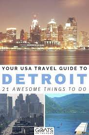 21 Fun Things To Do In Detroit An Insider S Guide Travel Usa Usa Travel Guide Mexico Vacation