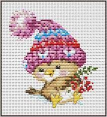 Free cross stitch patterns created by connie barwick. Winter Bird Cross Stitch Pattern Pdf Xsd Download