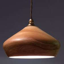 Turned Ash Wood Light Fitting Wooden Shade Pendant Soft Close Wood Light Wooden Shades Wood Pendant Light