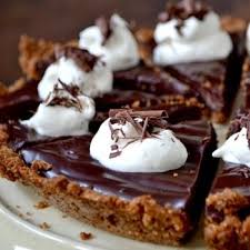 Dark Chocolate Ganache Pie With A Biscoff Cookie Crust Desserts Sweet Tarts Delicious Pies