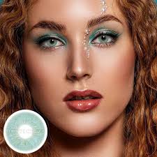 Misty Rose Light green Colored Contact Lenses