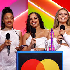 Some of the biggest names in music . Brits 2021 Little Mix Wins British Group First Girl Group