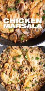 Chicken Marsala With Mushrooms Recipe Video In 2020 Mushroom Recipes Chicken Recipes Recipes