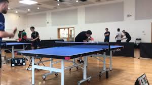 Just me getting mugged off by Harry in a game of table tennis