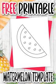 We did not find results for: Free Printable Watermelon Template Simple Mom Project