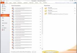 If this does not work, you should use the autorestore file or your backup copies. Powerpoint Recovery How To Recover Deleted Or Unsaved Powerpoint 2007 2010 2013 2016