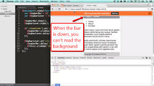 Add navigation and notifications on the top of one of the purposes of adding top bar plugin is to easily add navigations and notifications on the top. Project Create A Top Bar Widget With Jquery Ilovecoding