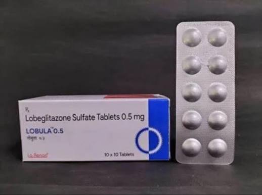 Lobeglitazone 0.5 mg TABLET LOBULA 0.5 MG - Newlife Medicare Private Limited at ₹ 100/stripe, Nagpur | ID: 2855123846955
