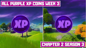 Where to collect xp coins in. Fortnite Season 3 All Week 3 Xp Coin Locations And Routes