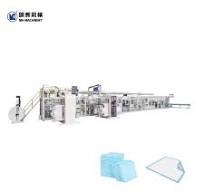 WELLDONE Disposable Under Pad Making Machine Price with CE Certificate in China Pet Pad Machinery Pet Diaper Machine