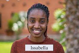 Ellen Bell and Larry J Bell are thrilled to introduce these four wonderful  young people as recipients of the Amy Bell Charities Memorial Scholarships  for Namibia. Issabella Karungu is a first year